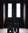 Cobra Vase Tall, Hexa by 101 Copenhagen in Black in a styled interior, view 3 – In Dubai by WSPR