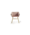 Collar Chair by Sancal in pink on ash legs – In Dubai by WSPR