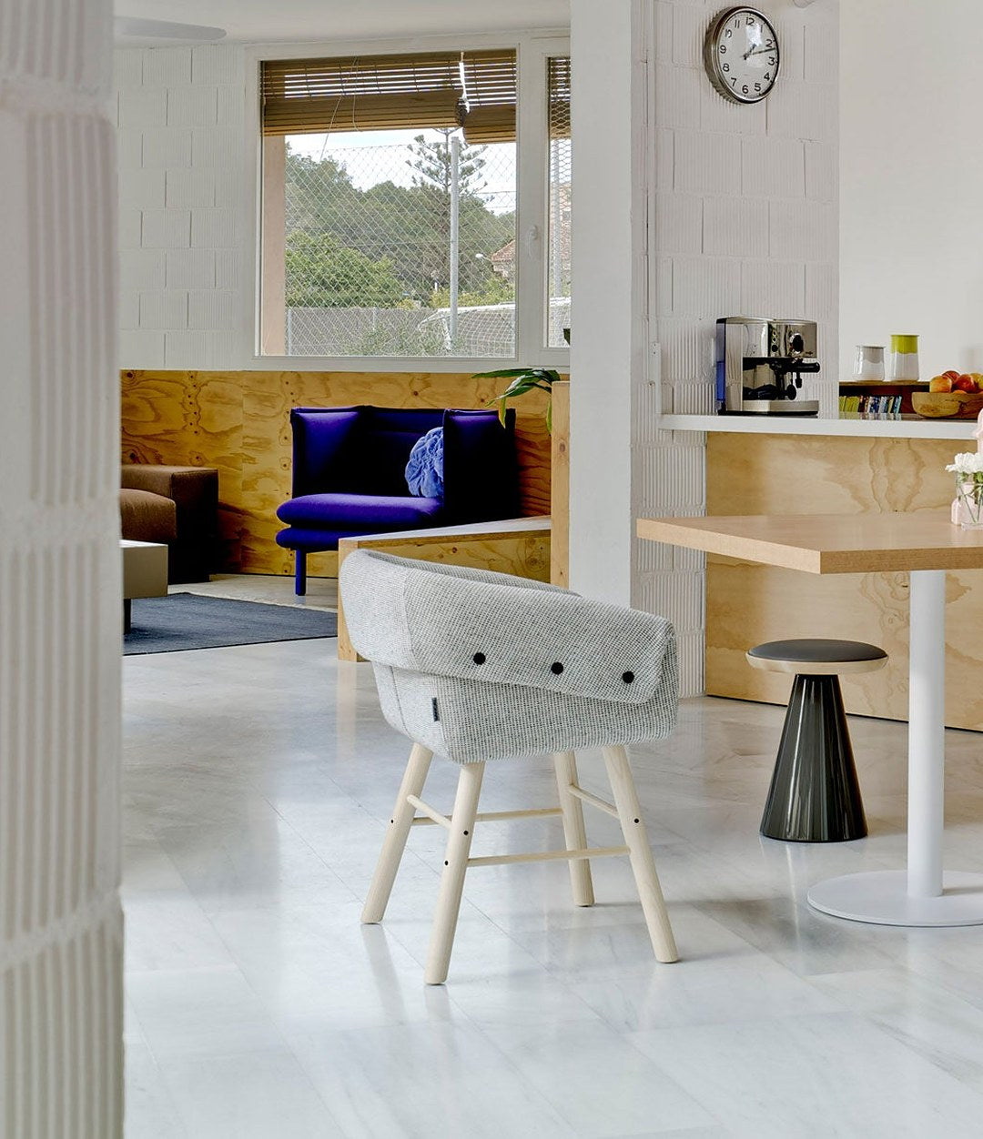 Collar Chair by Sancal at a dining table – In Dubai by WSPR