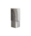Column Table by 101 Copenhagen in Silver Travertine, view 2 – In Dubai by WSPR