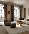 Crown Table, Tall by 101 Copenhagen in Caramel in a styled interior – In Dubai by WSPR