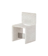 Cubola Chair by Miniforms with Super Mirror crossbar, Nouvelles Vagues fabric – In Dubai by WSPR
