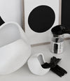 Curve Bowl, Mini by 101 Copenhagen in Bone White in a styled interior, view 3 – In Dubai by WSPR