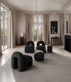 Daiku Lounge Chair by 101 Copenhagen in Deep Taupe in a styled interior – In Dubai by WSPR