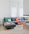 Deep Modular Sofa by Sancal chaise composition in a living room – In Dubai by WSPR