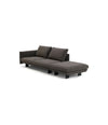 Deep Modular Sofa by Sancal chaise longue with pouf in charcoal – In Dubai by WSPR