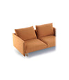 Deep Sofa by Sancal two-seater in tan, close view – In Dubai by WSPR