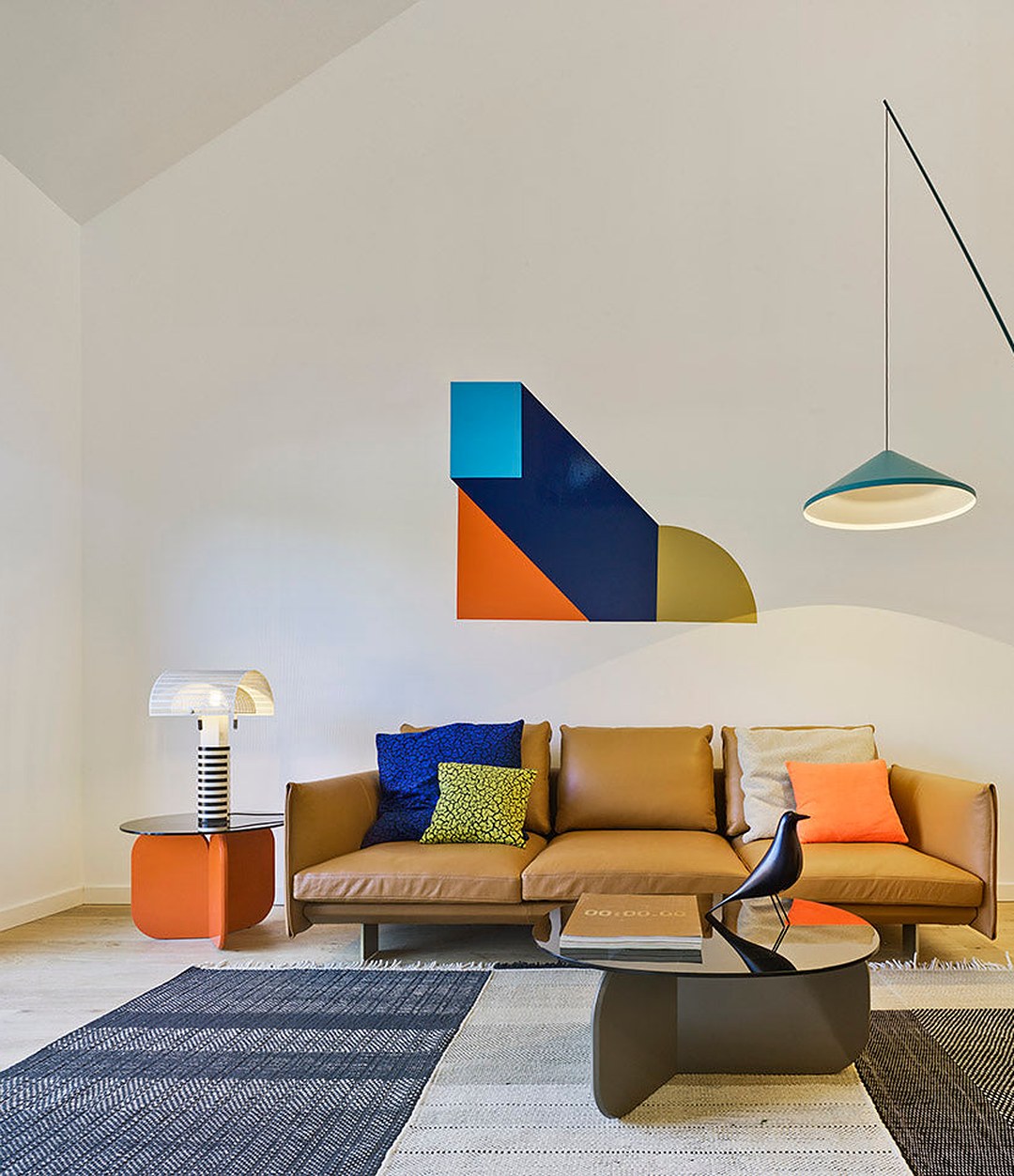 Deep Sofa by Sancal two-seater in a living room, wide view – In Dubai by WSPR