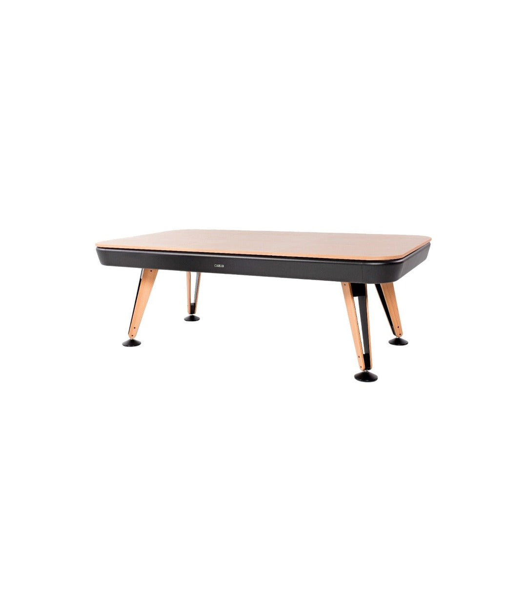 Diagonal Dining Pool Table Kit by RS Barcelona in Indoor, Oak top view – In Dubai by WSPR
