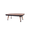 Diagonal Dining Pool Table Kit by RS Barcelona in Indoor, Walnut top view – In Dubai by WSPR