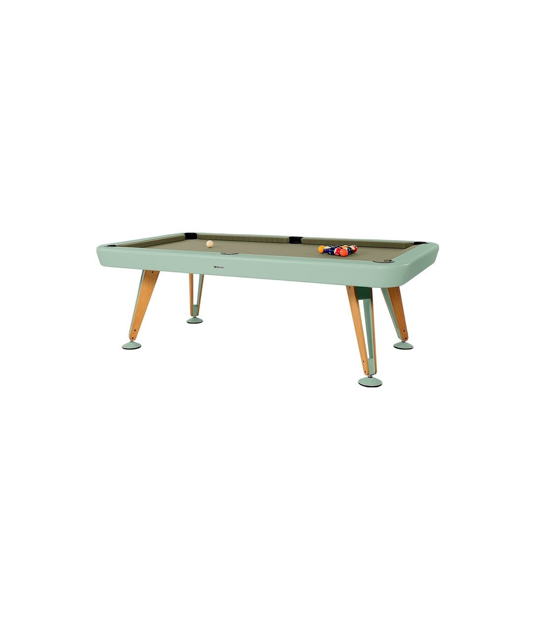 Diagonal Pool Table by RS Barcelona in Warm Sage – In Dubai by WSPR