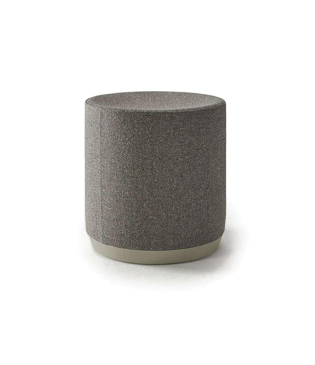 Dividuals Pouf by Sancal round pouf Ø42 in grey – In Dubai by WSPR