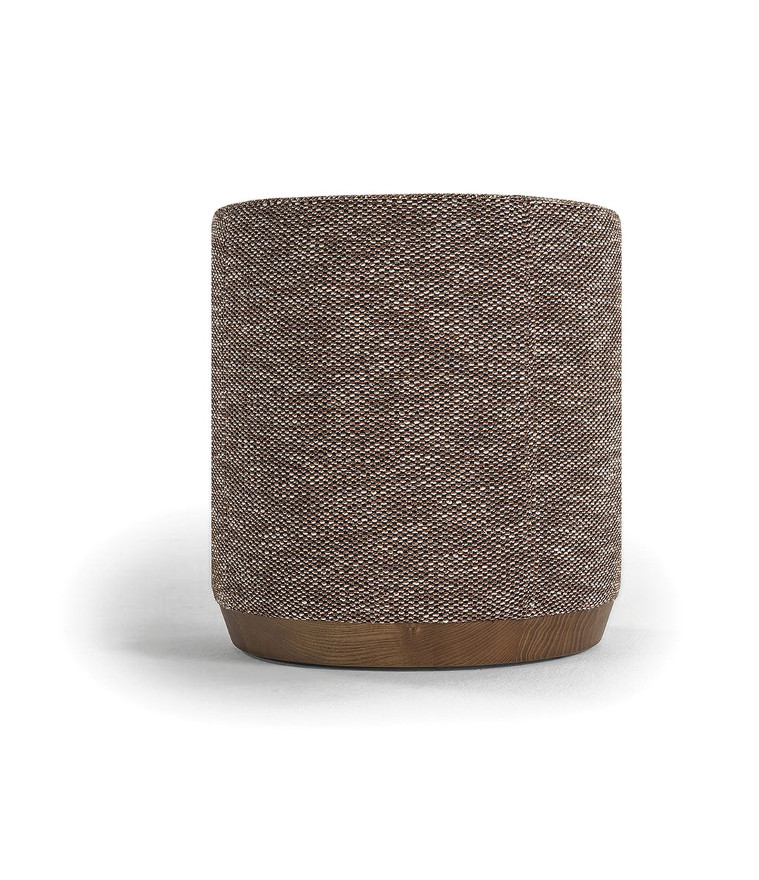 Dividuals Pouf by Sancal round pouf in tweed – In Dubai by WSPR