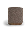 Dividuals Pouf by Sancal round pouf in tweed – In Dubai by WSPR