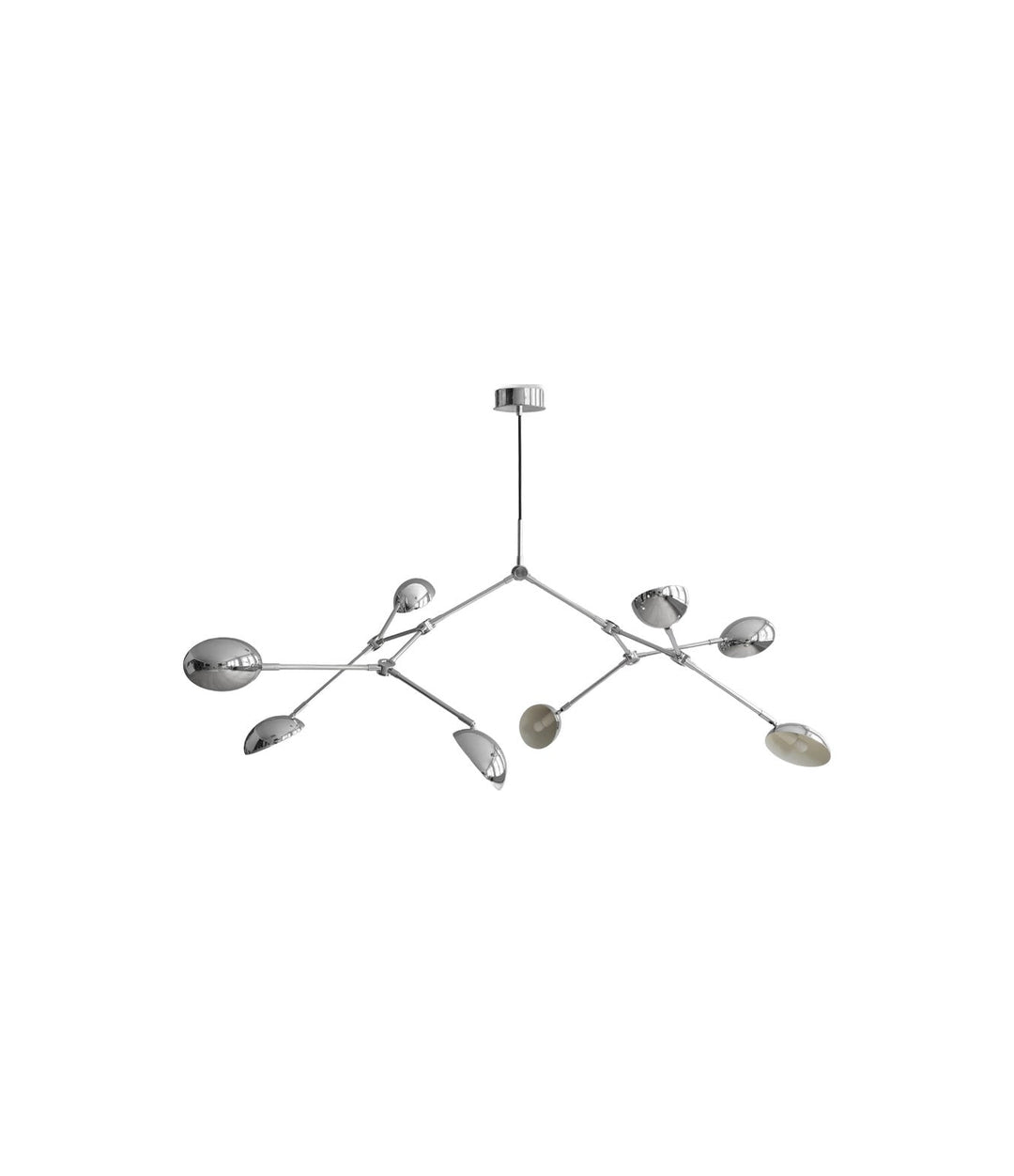 Drop Chandelier by 101 Copenhagen in Chrome – In Dubai by WSPR