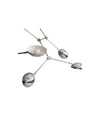 Drop Chandelier by 101 Copenhagen in Chrome, view 2 – In Dubai by WSPR
