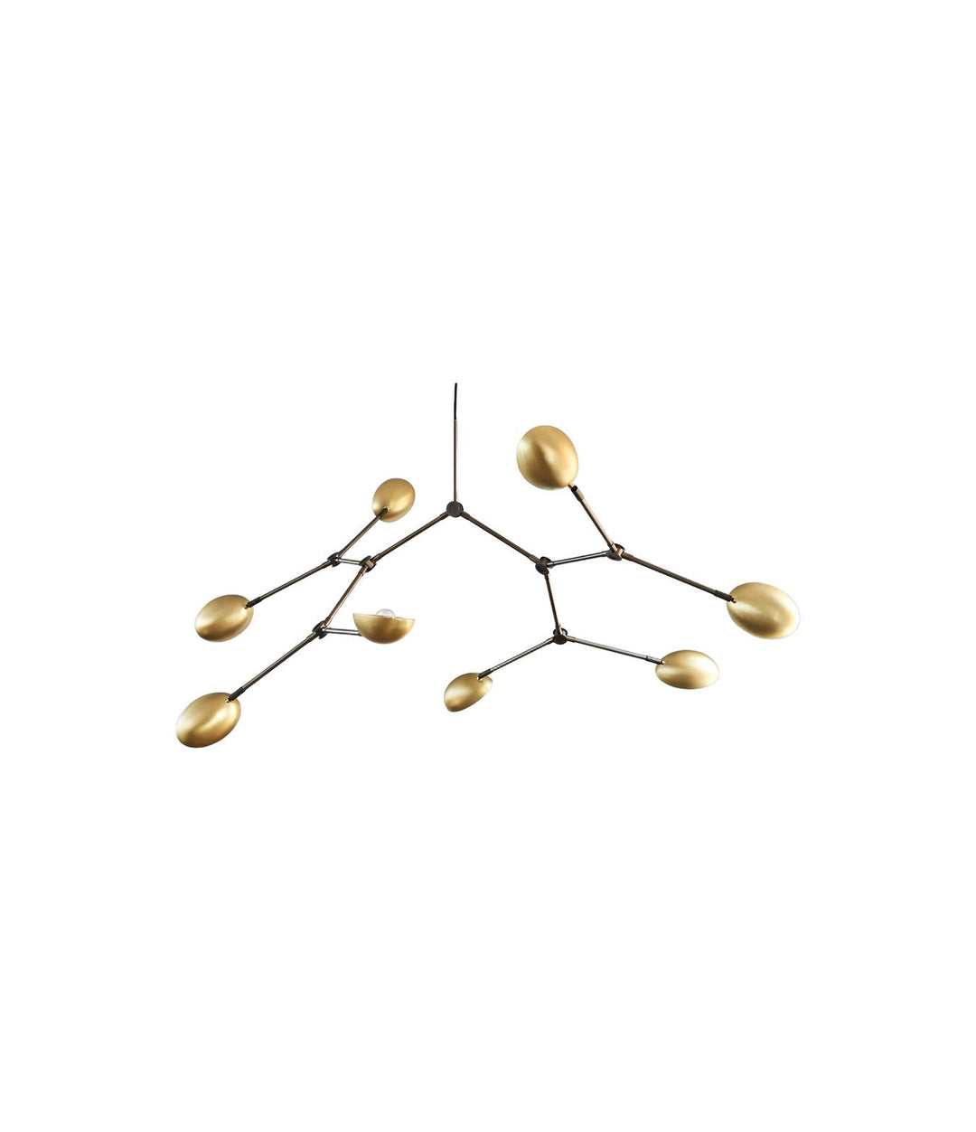Drop Chandelier by 101 Copenhagen in Brass (5m) – In Dubai by WSPR