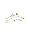 Drop Chandelier by 101 Copenhagen in Brass (5m) – In Dubai by WSPR