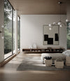 Drop Chandelier Bulp by 101 Copenhagen in Grey (5m) in a styled interior, view 2 – In Dubai by WSPR
