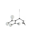 Drop Chandelier Bulp, Mini by 101 Copenhagen in Grey (5m), view 2 – In Dubai by WSPR