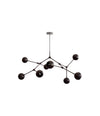 Drop Chandelier Globe by 101 Copenhagen in Burned Black (5m) – In Dubai by WSPR