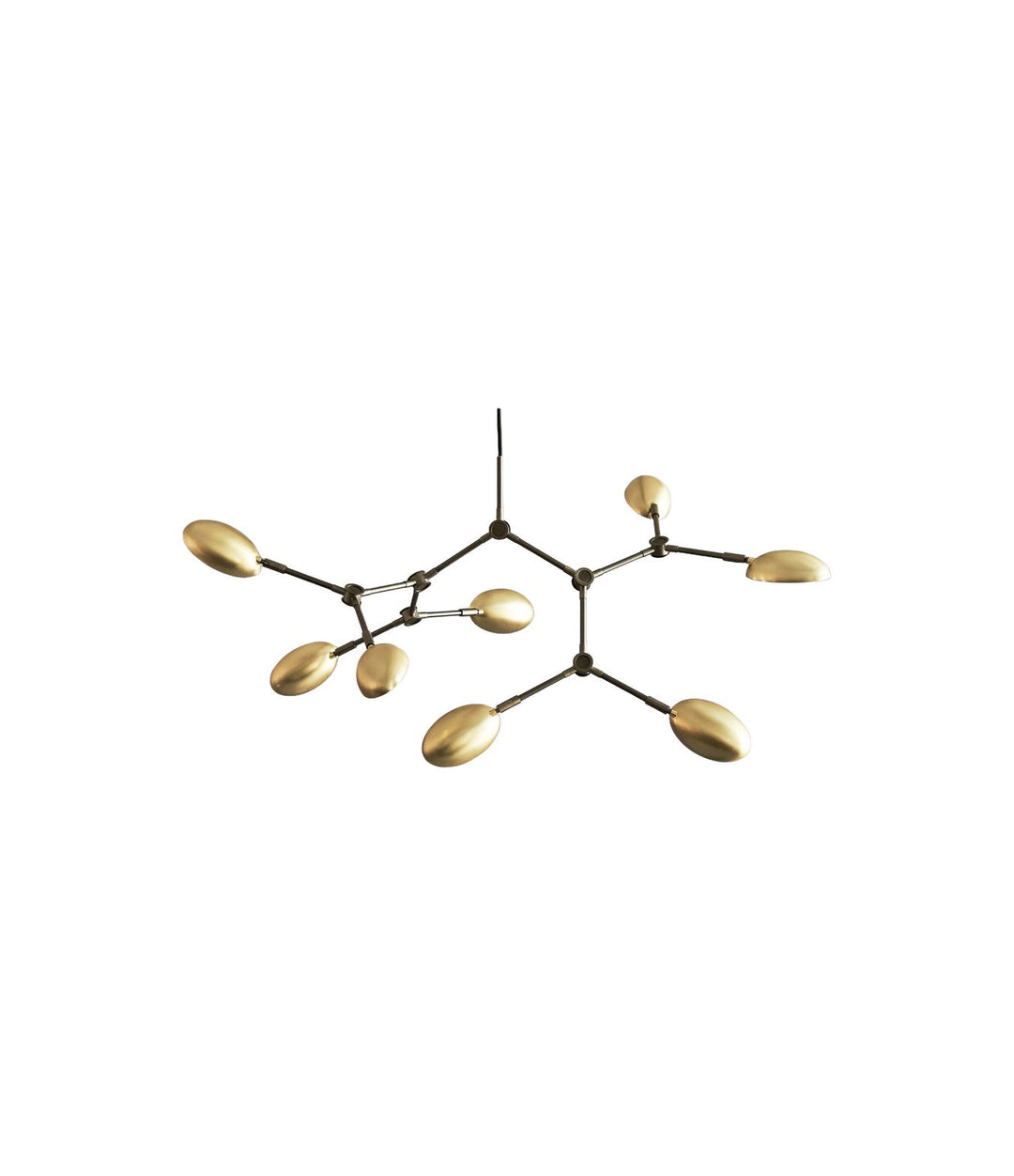 Drop Chandelier, Mini by 101 Copenhagen in Brass (5m) – In Dubai by WSPR