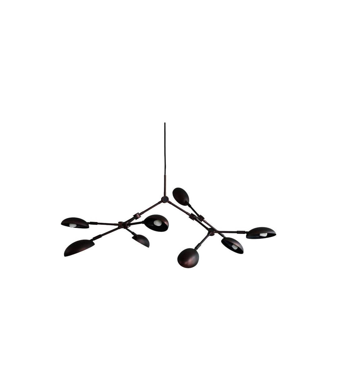 Drop Chandelier, Mini by 101 Copenhagen in Burned Black (5m) – In Dubai by WSPR