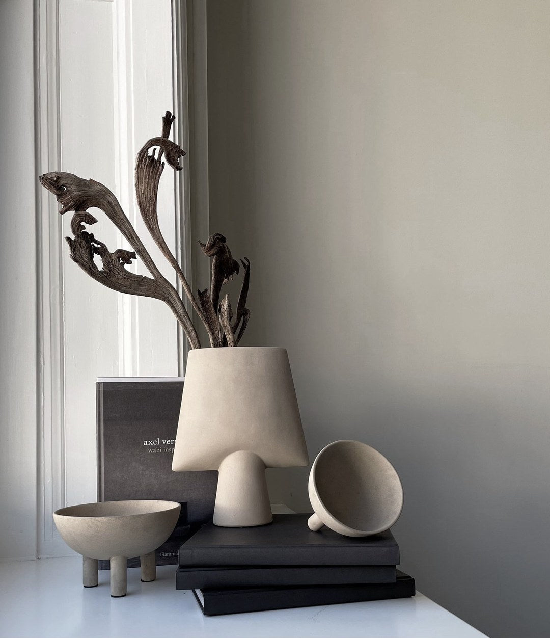 Duck Bowl, Mini by 101 Copenhagen in Sand in a styled interior – In Dubai by WSPR