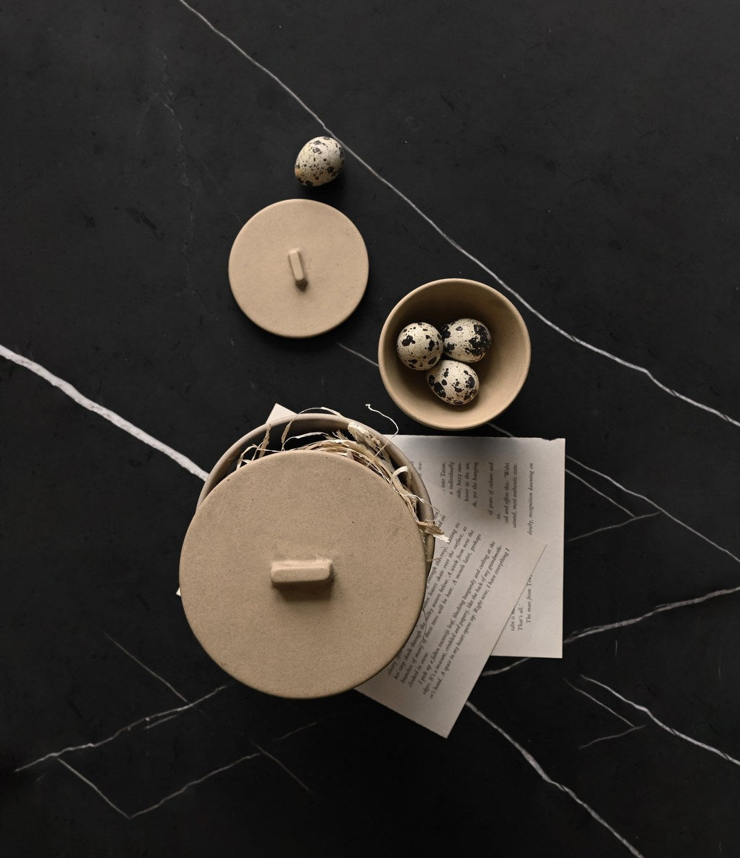 Duck Jar, Medio by 101 Copenhagen in Sand in a styled interior – In Dubai by WSPR