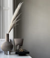 Duck Vase, Fat by 101 Copenhagen in Taupe in a styled interior – In Dubai by WSPR