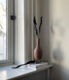 Duck Vase, Slim by 101 Copenhagen in Terracotta in a styled interior – In Dubai by WSPR