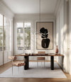 Duck Vase, Slim by 101 Copenhagen in Terracotta in a styled interior, view 2 – In Dubai by WSPR