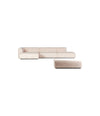 Duo Maxi Modular Sofa by Sancal corner composition with pouf in cream – In Dubai by WSPR