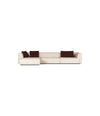 Duo Maxi Modular Sofa by Sancal corner composition in cream with dark cushions – In Dubai by WSPR