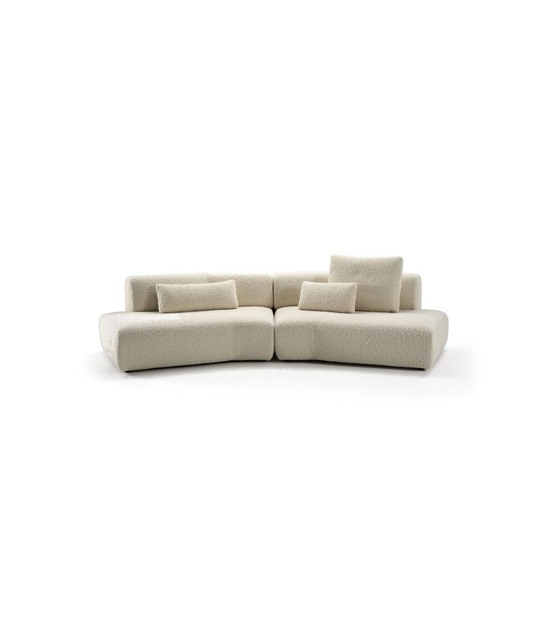 Duo Maxi Modular Sofa by Sancal two modules in cream with scatter cushions – In Dubai by WSPR