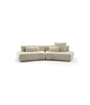 Duo Maxi Modular Sofa by Sancal two modules in cream with scatter cushions – In Dubai by WSPR
