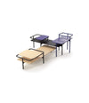 Duplex Coffee Table by Sancal in ash, black and blue – In Dubai by WSPR