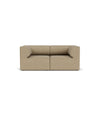 Eave Modular Sofa 86 by Audo in Audo Bouclé 02, Configuration 1 2-seater, front view – In Dubai by WSPR