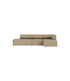 Eave Modular Sofa 86 by Audo in Audo Bouclé 02, Configuration 9 3.5-seater with right corner, front view – In Dubai by WSPR