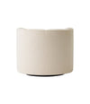 Eave Seamline Lounge Chair by Audo in Logan Fossil, back view – In Dubai by WSPR