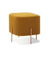 Elephant Pouf by Sancal pouf in mustard on copper legs – In Dubai by WSPR