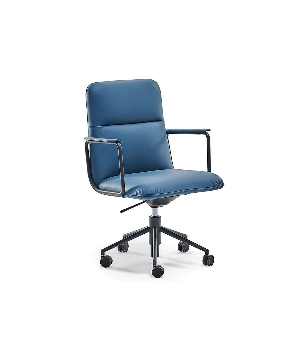 Elle Executive Chair by Sancal in blue on wheels – In Dubai by WSPR