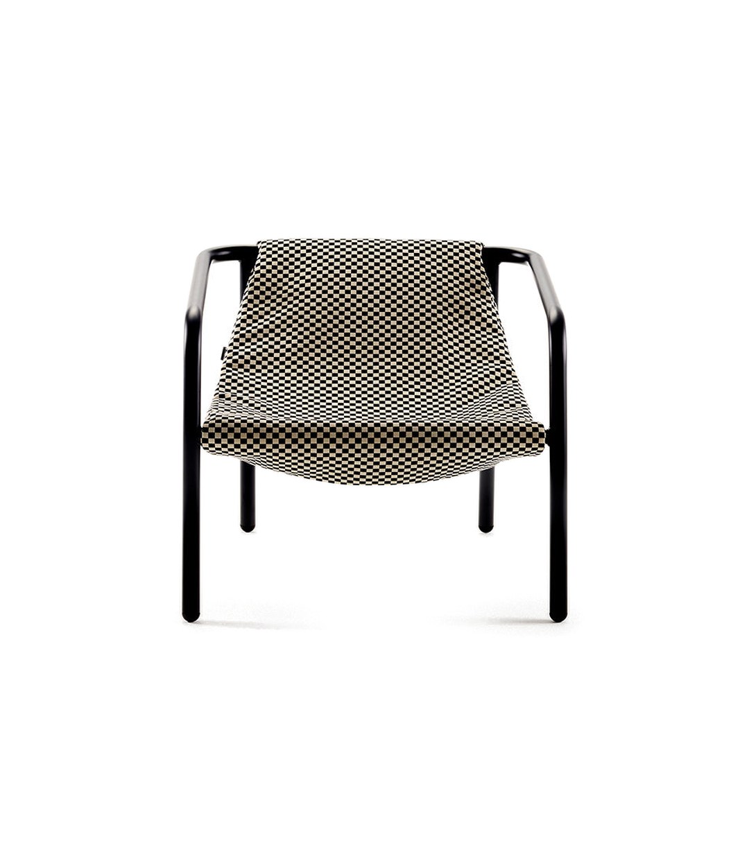 Elle Mini Lounge Chair by Sancal in a checked print – In Dubai by WSPR