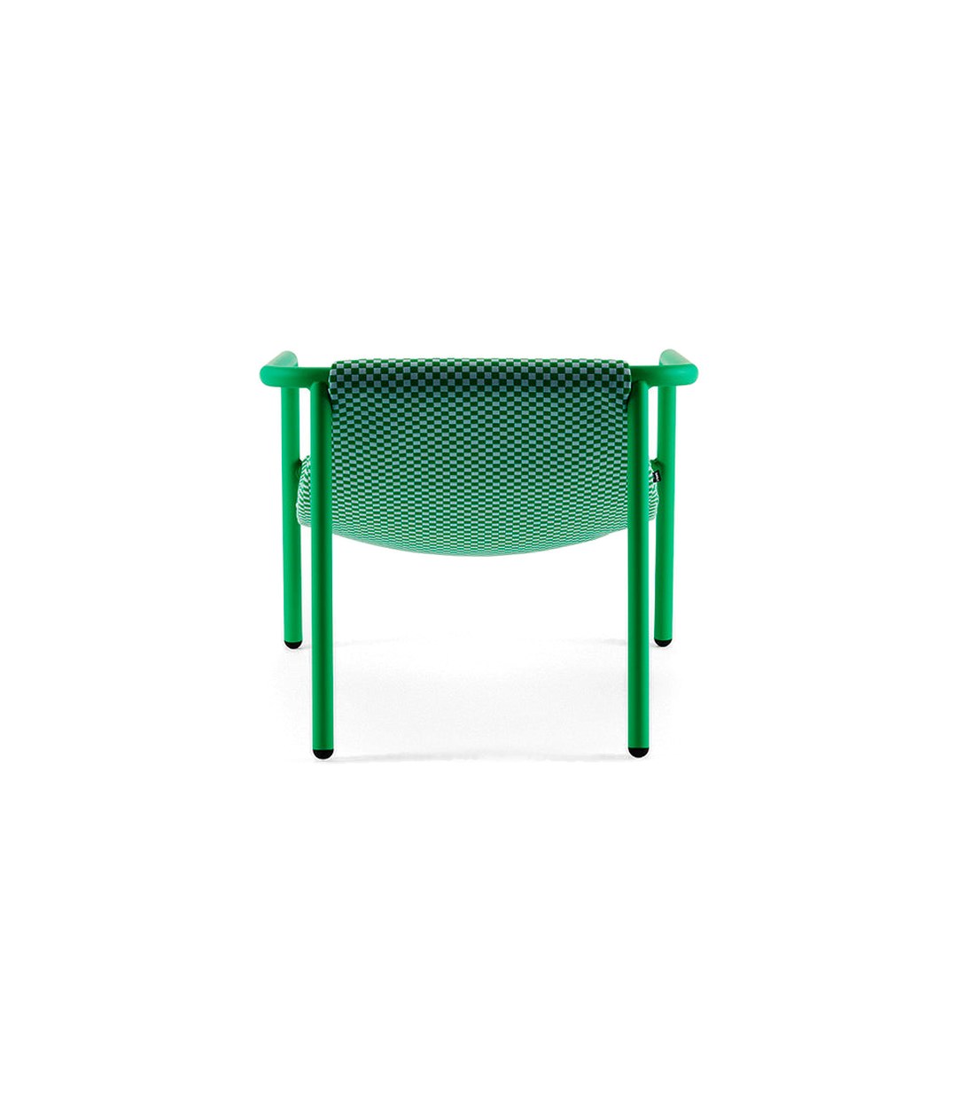 Elle Mini Lounge Chair by Sancal on a green frame – In Dubai by WSPR