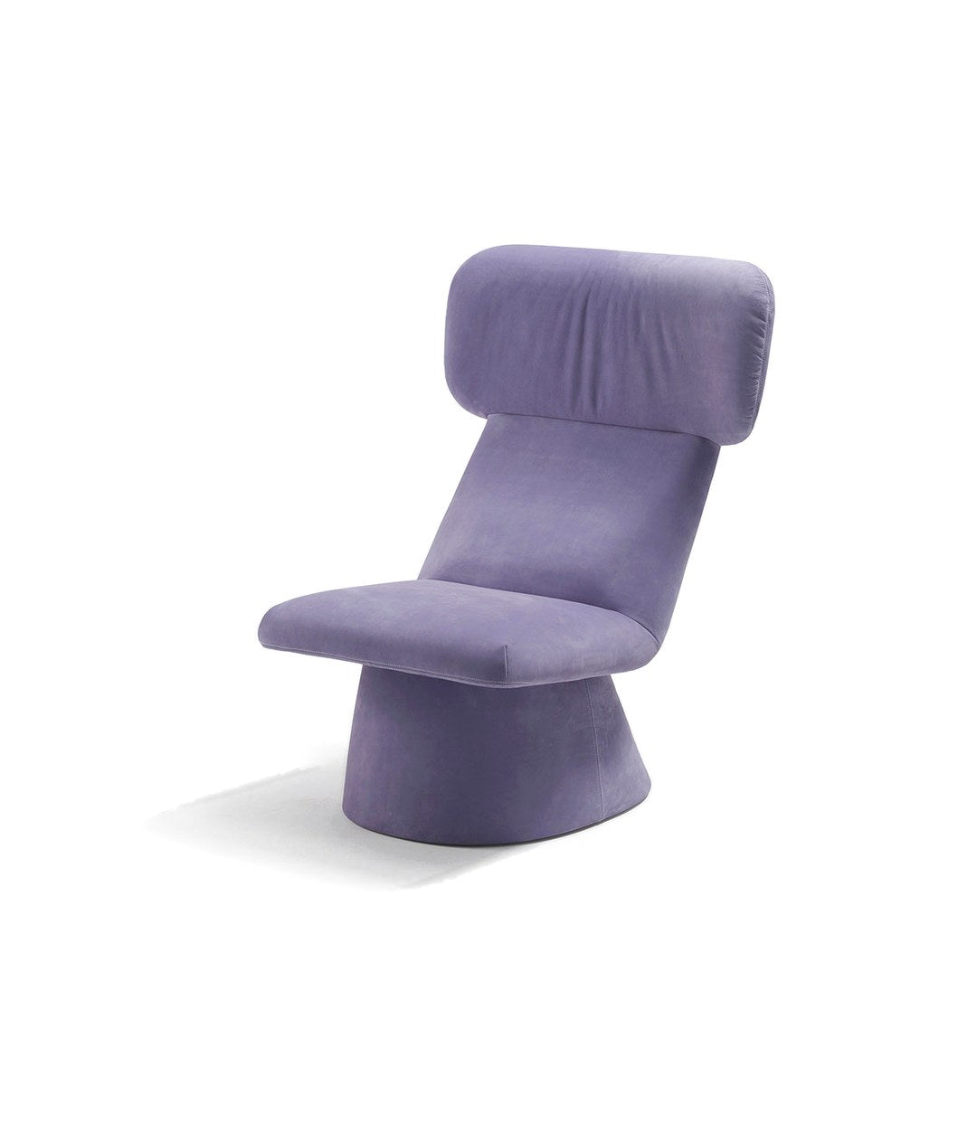 Elle Wing Chair by Sancal in lilac with an upholstered base – In Dubai by WSPR