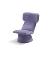 Elle Wing Chair by Sancal in lilac with an upholstered base – In Dubai by WSPR
