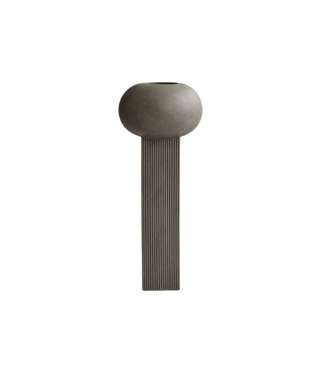 Empire Vase, Big by 101 Copenhagen in Dark Grey – In Dubai by WSPR