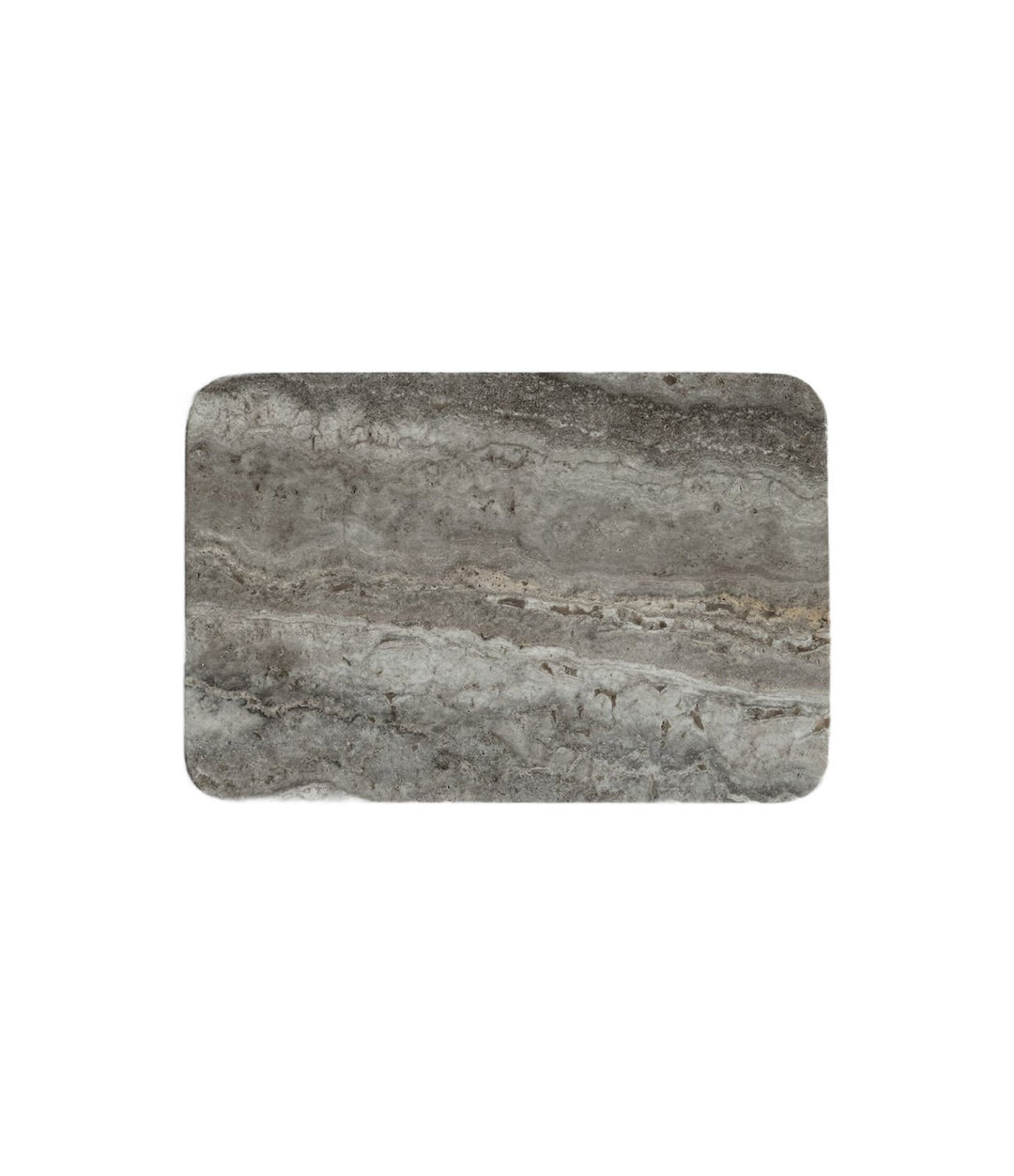 Enkei Tray Rectangular, Mini by 101 Copenhagen in Silver Travertine – In Dubai by WSPR