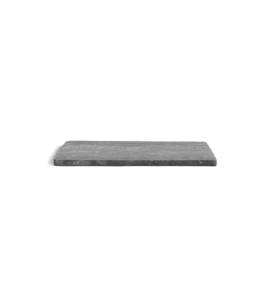 Enkei Tray Rectangular, Petit by 101 Copenhagen in Silver Travertine, view 2 – In Dubai by WSPR
