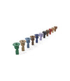 Faces Side Table by Sancal a long row in many colours – In Dubai by WSPR